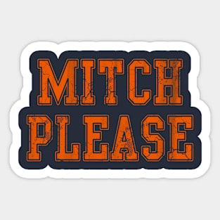 Mitch Please Chicago Sticker